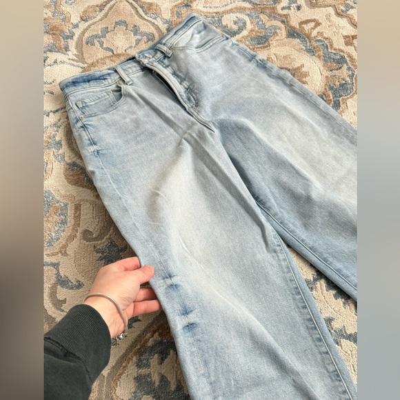 High rise, balloon Express denim Jeans light blue wash - Picture 5 of 8